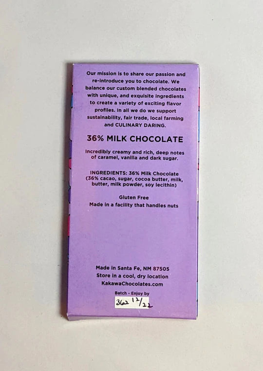 Kakawa House Blend Milk Chocolate Bar