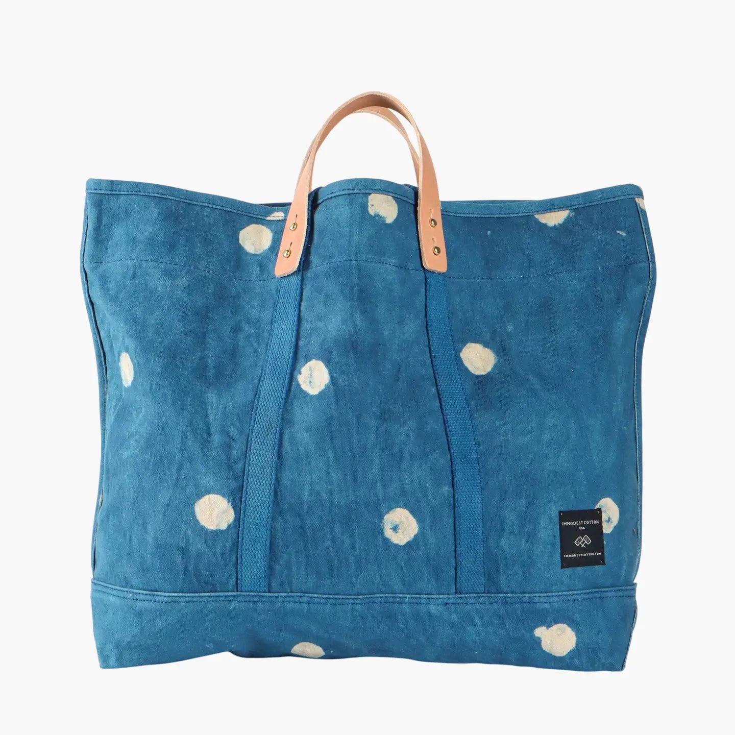 Large East West Tote | Indigo Moon