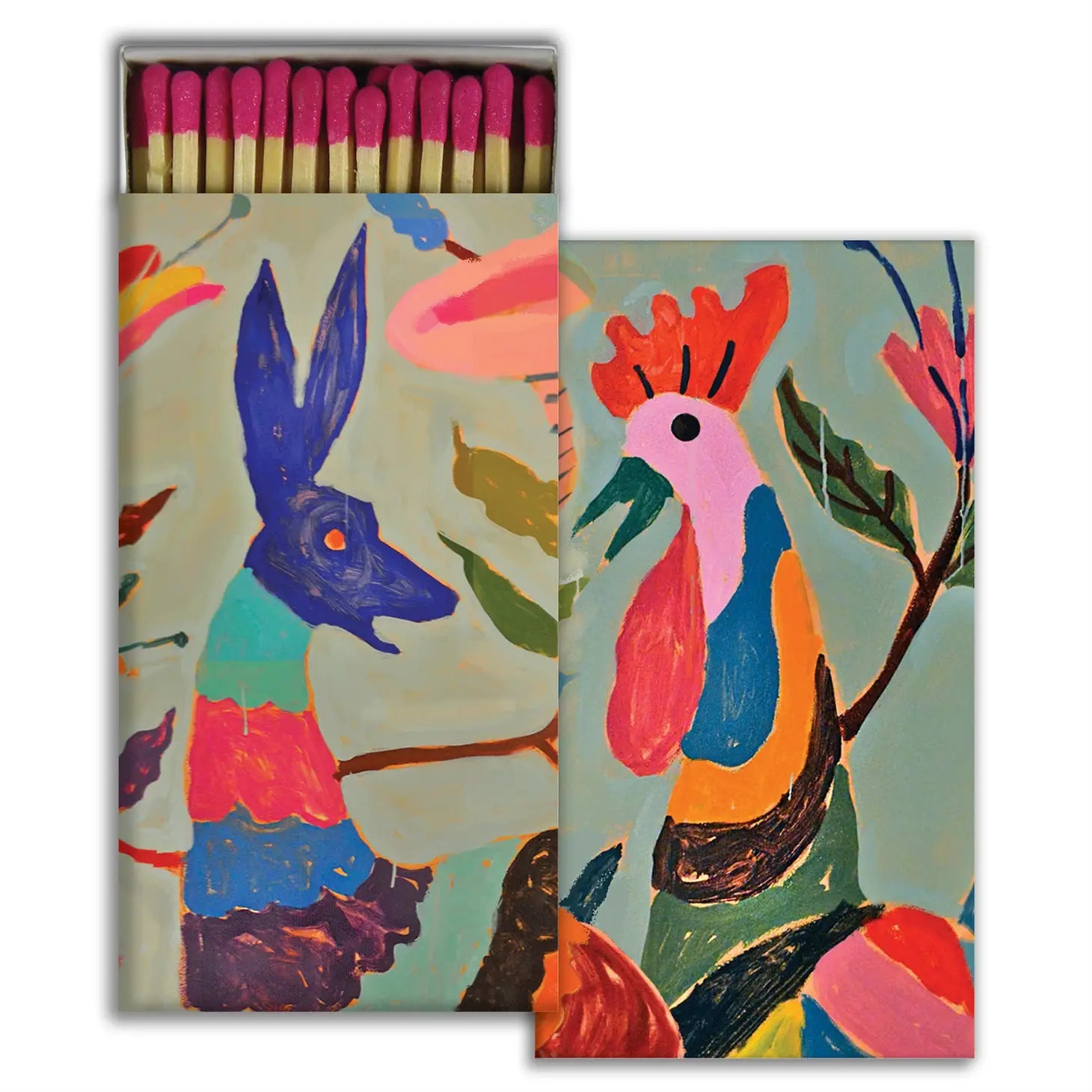 Large Matches | Rooster & Deer