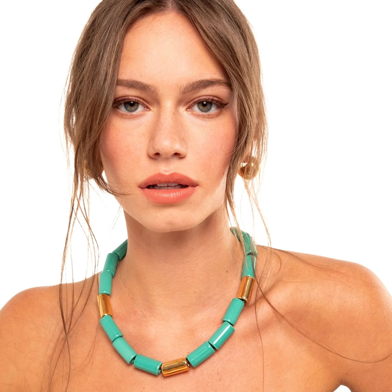MING & KARAT | BEAD FOUR NECKLACE