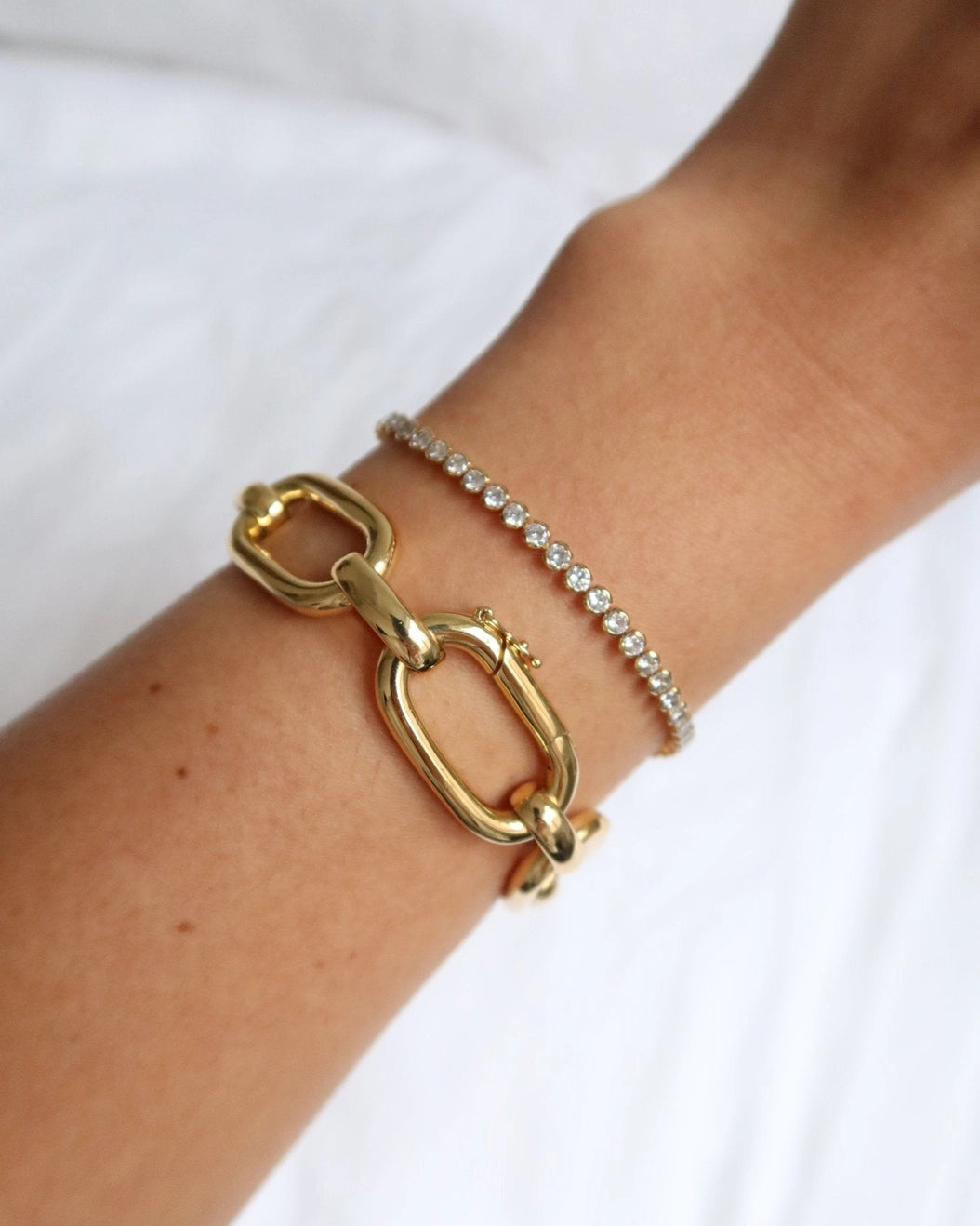 Mira Tennis Bracelet