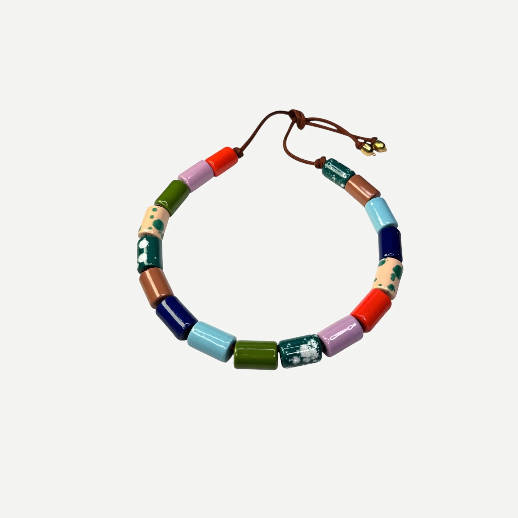 Multi CANDY | BEAD FIVE NECKLACE