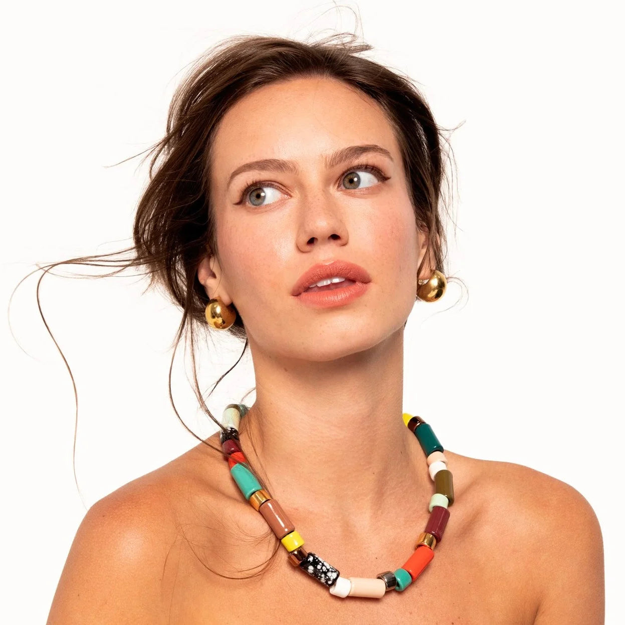 MULTI CANDY | BEAD ONE & FOUR NECKLACE