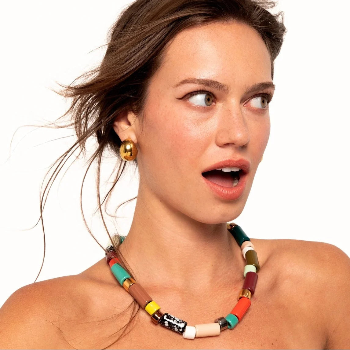 MULTI CANDY | BEAD ONE & FOUR NECKLACE