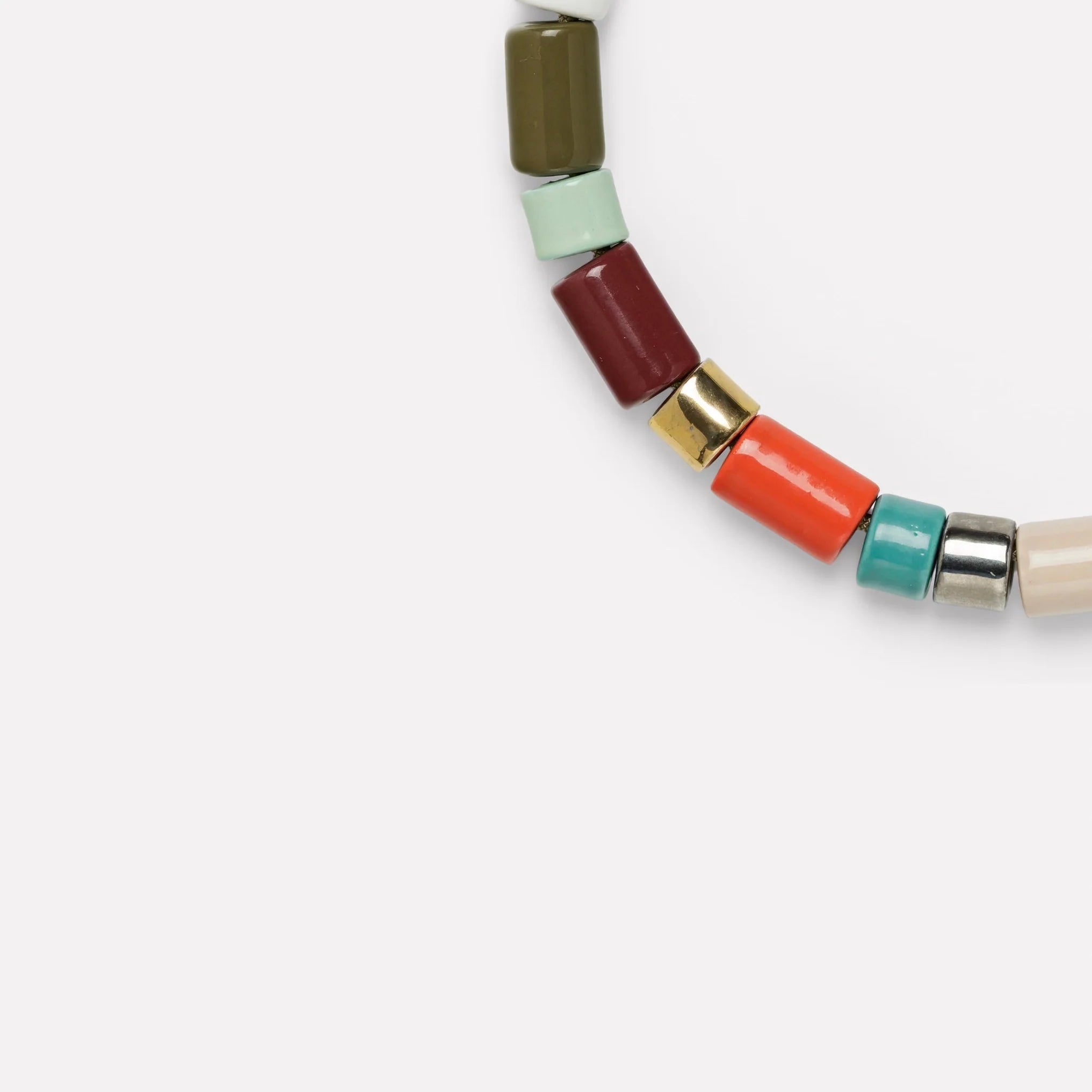 MULTI CANDY | BEAD TWO & FIVE NECKLACE