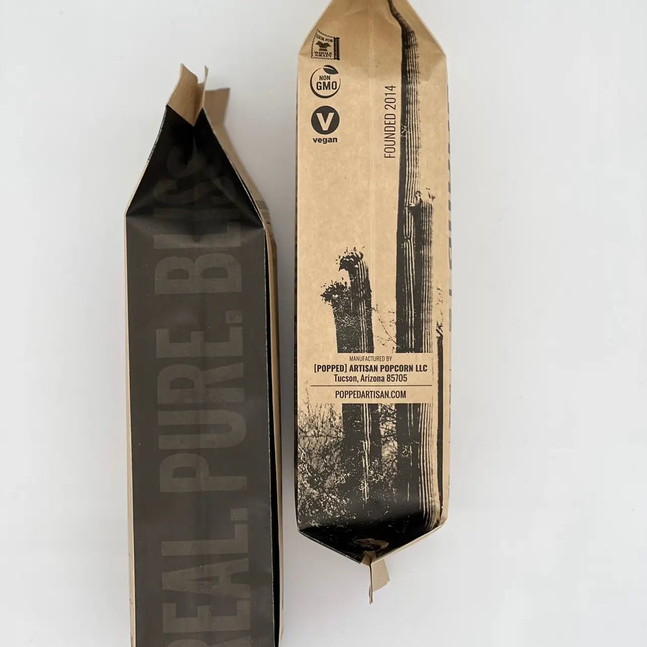 Naked with Sea Salt | Artisan Popcorn