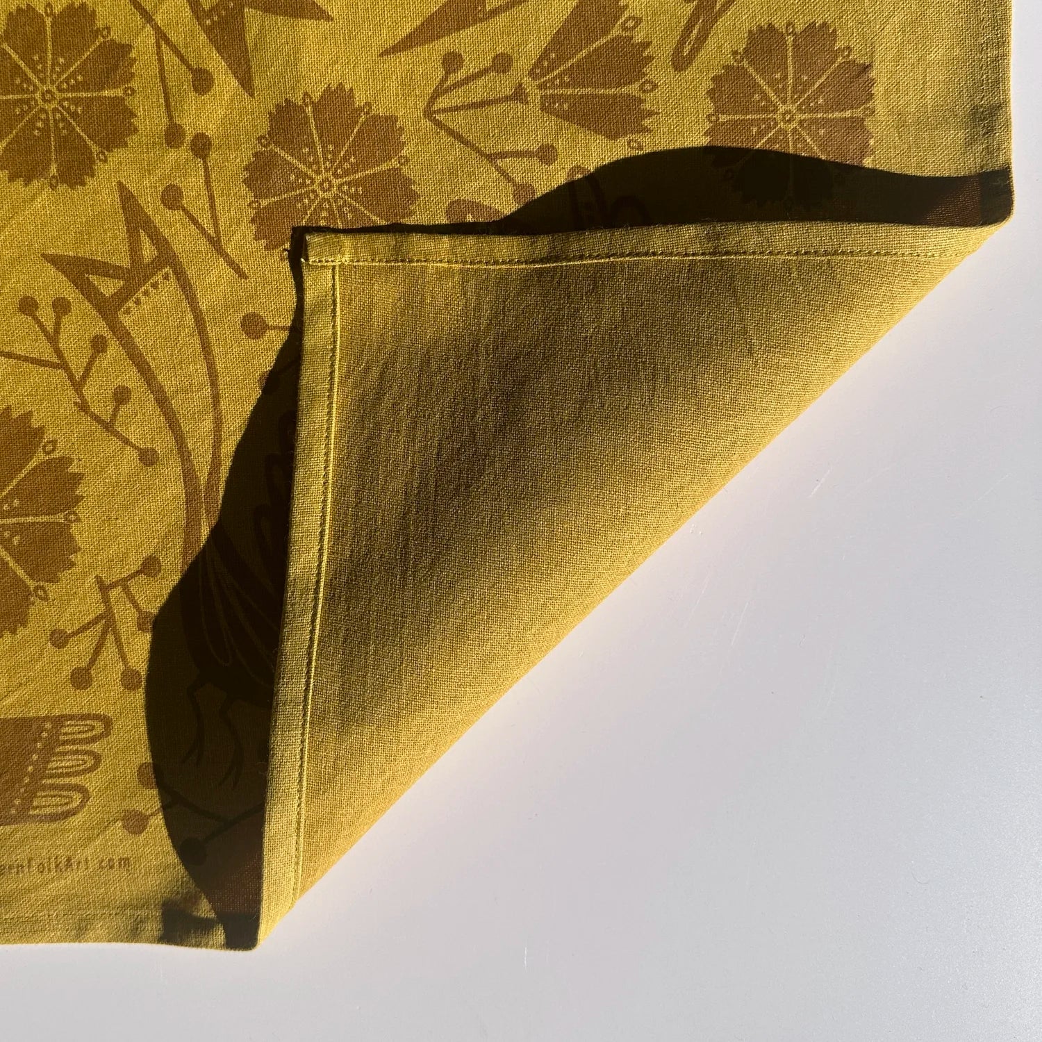 Los Pajaros Napkin Set | Chamisa Yellow