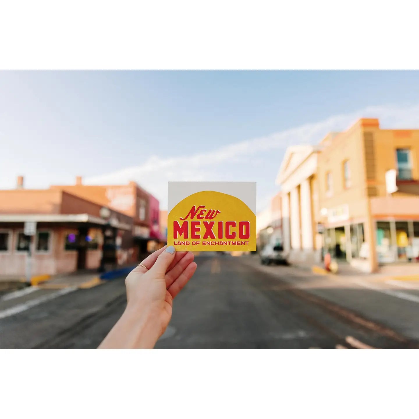 New Mexico Letterpress Post Card