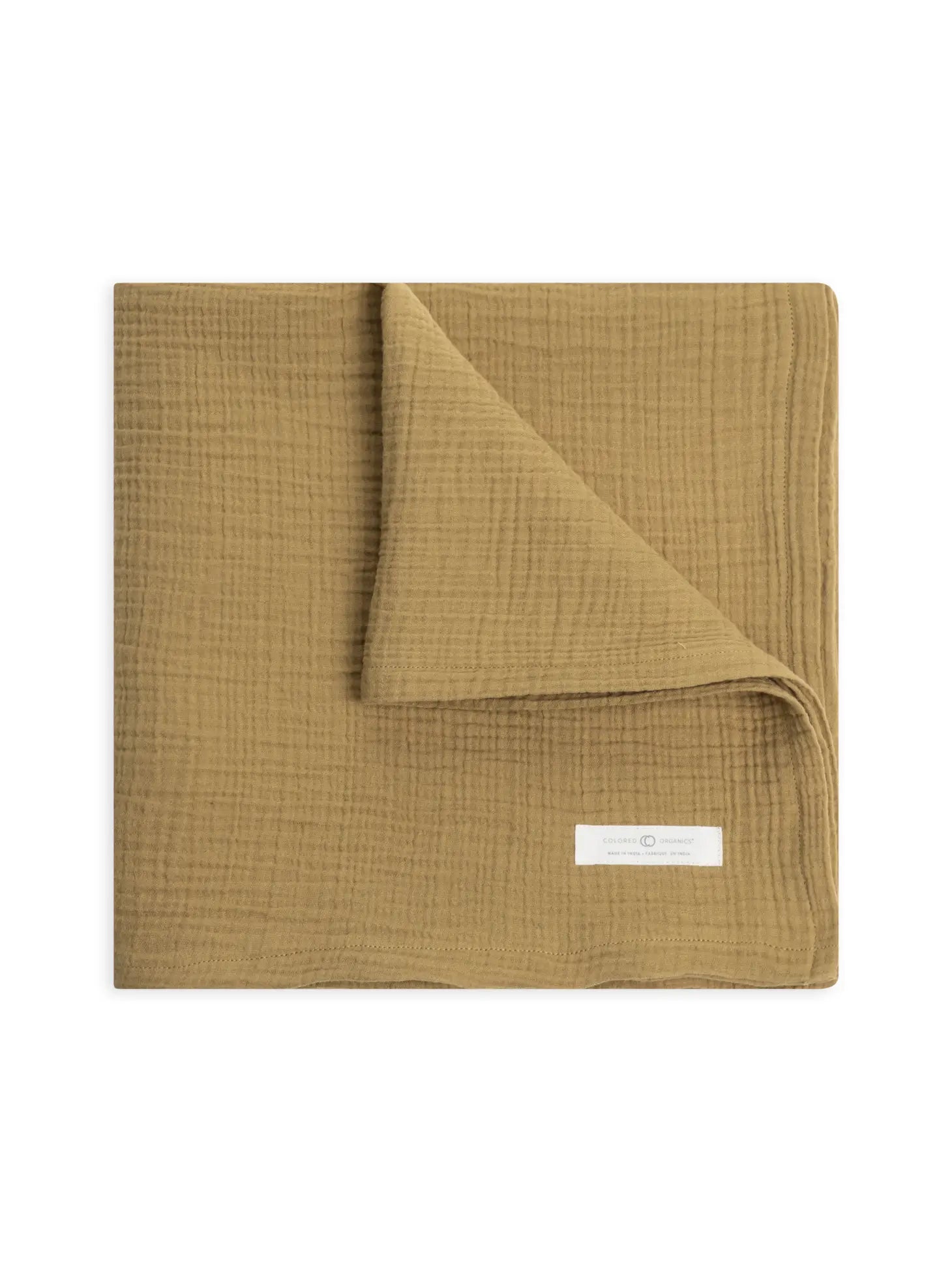 Organic Baby Muslin Swaddle Blanket Herb High Noon General Store