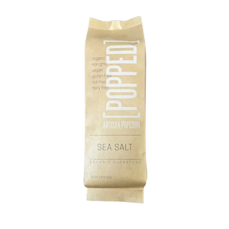 Organic Sea Salt | Artisan Popcorn