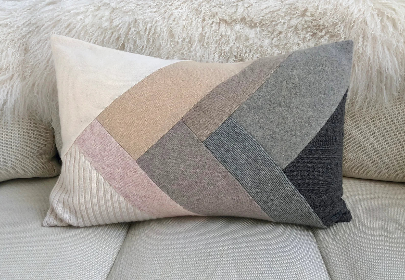Origami | Cashmere Pillow by Mila Hermanovski