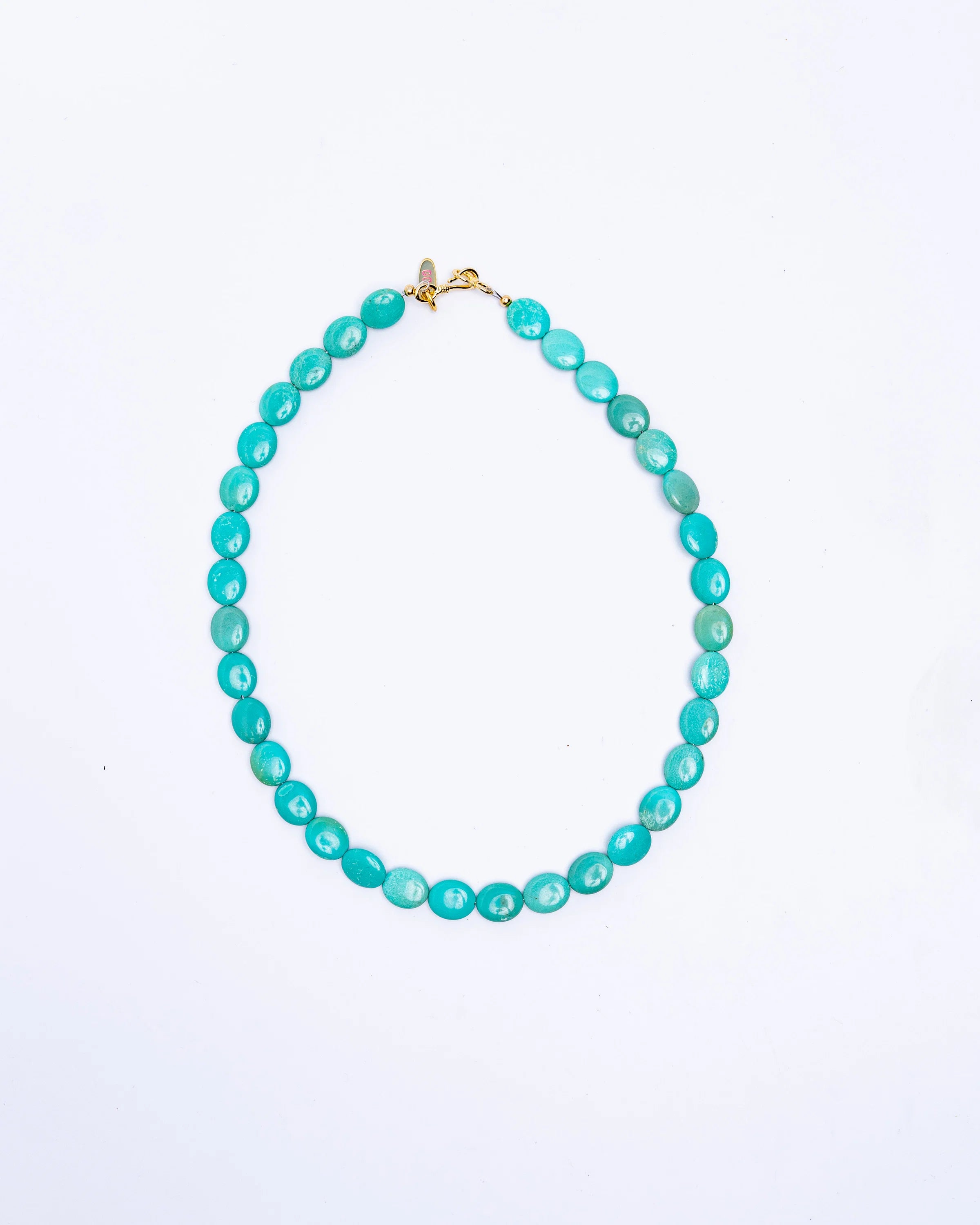 Oval Turquoise Necklace