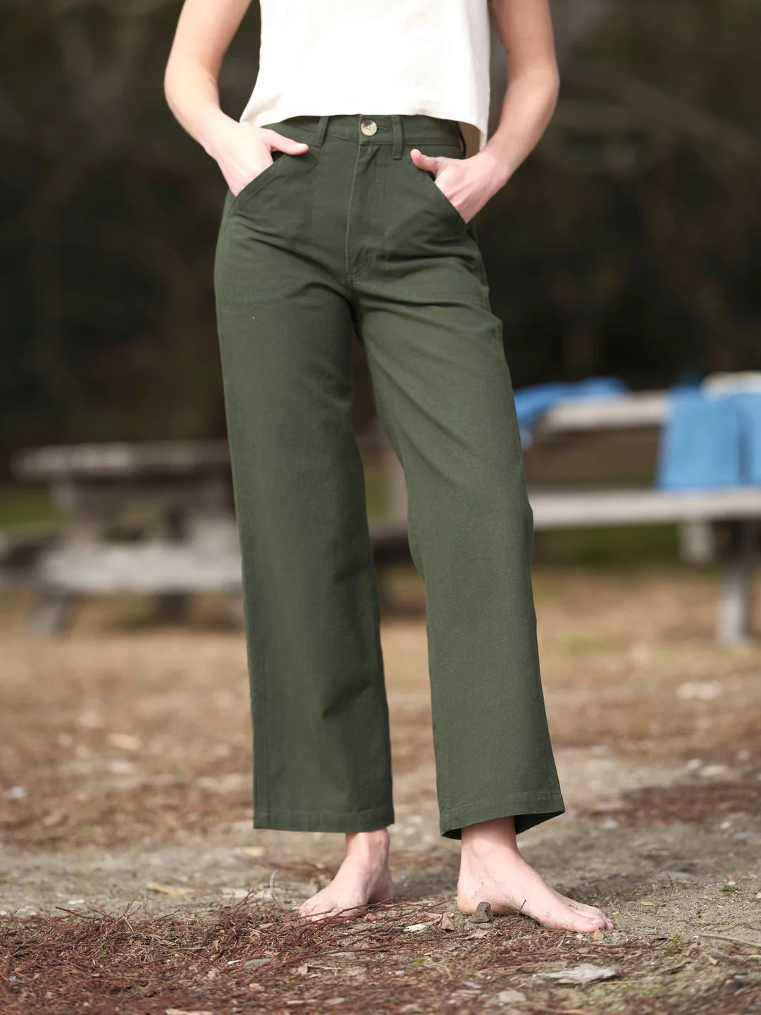 Painter Pants | Dark Rover Green