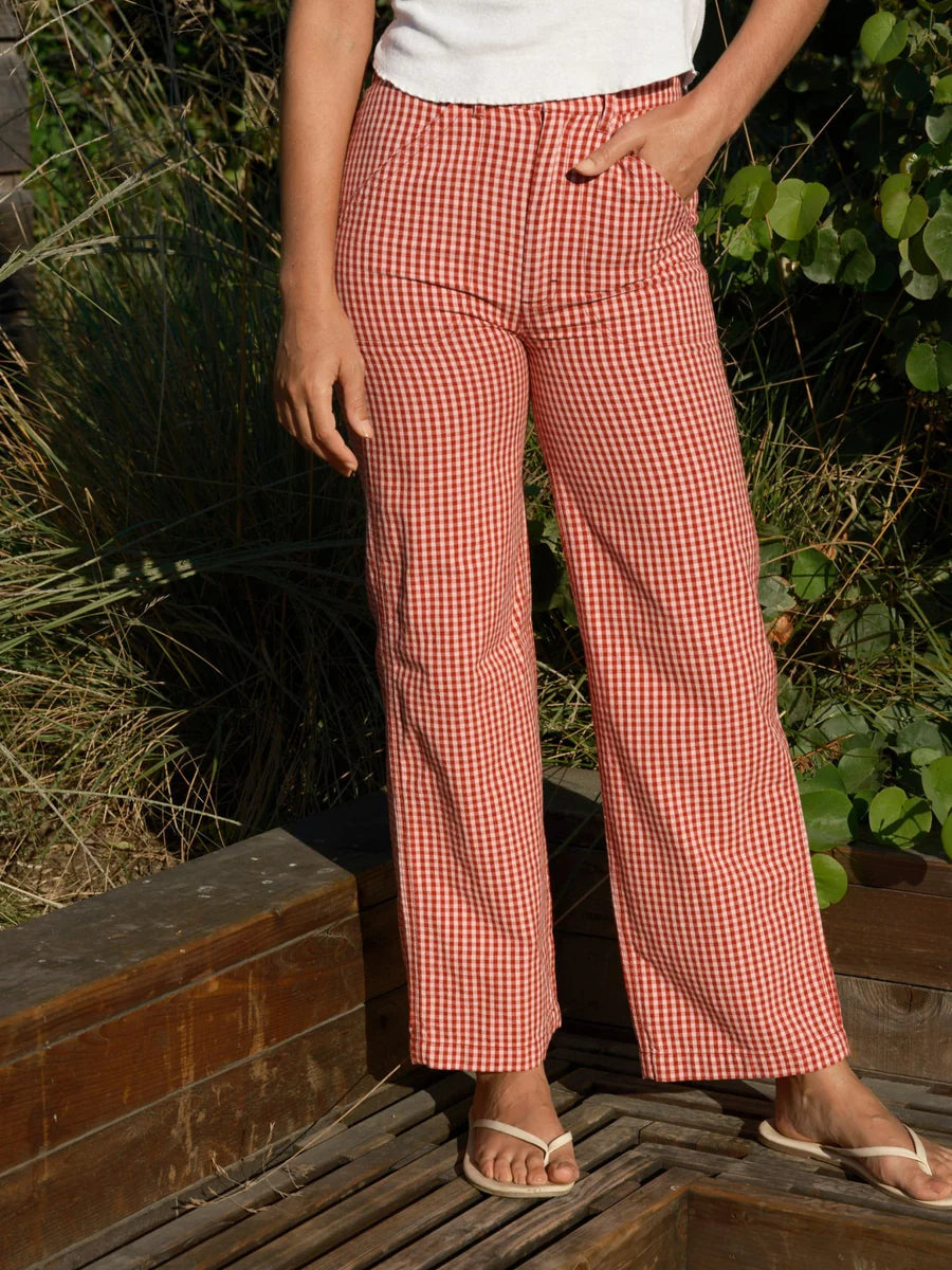 Painter Pants | Red Gingham