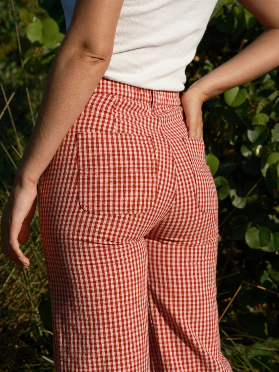 Painter Pants | Red Gingham