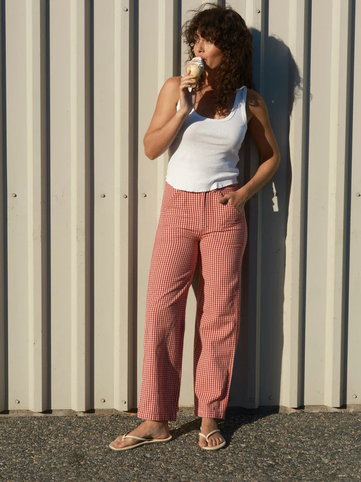 Painter Pants | Red Gingham