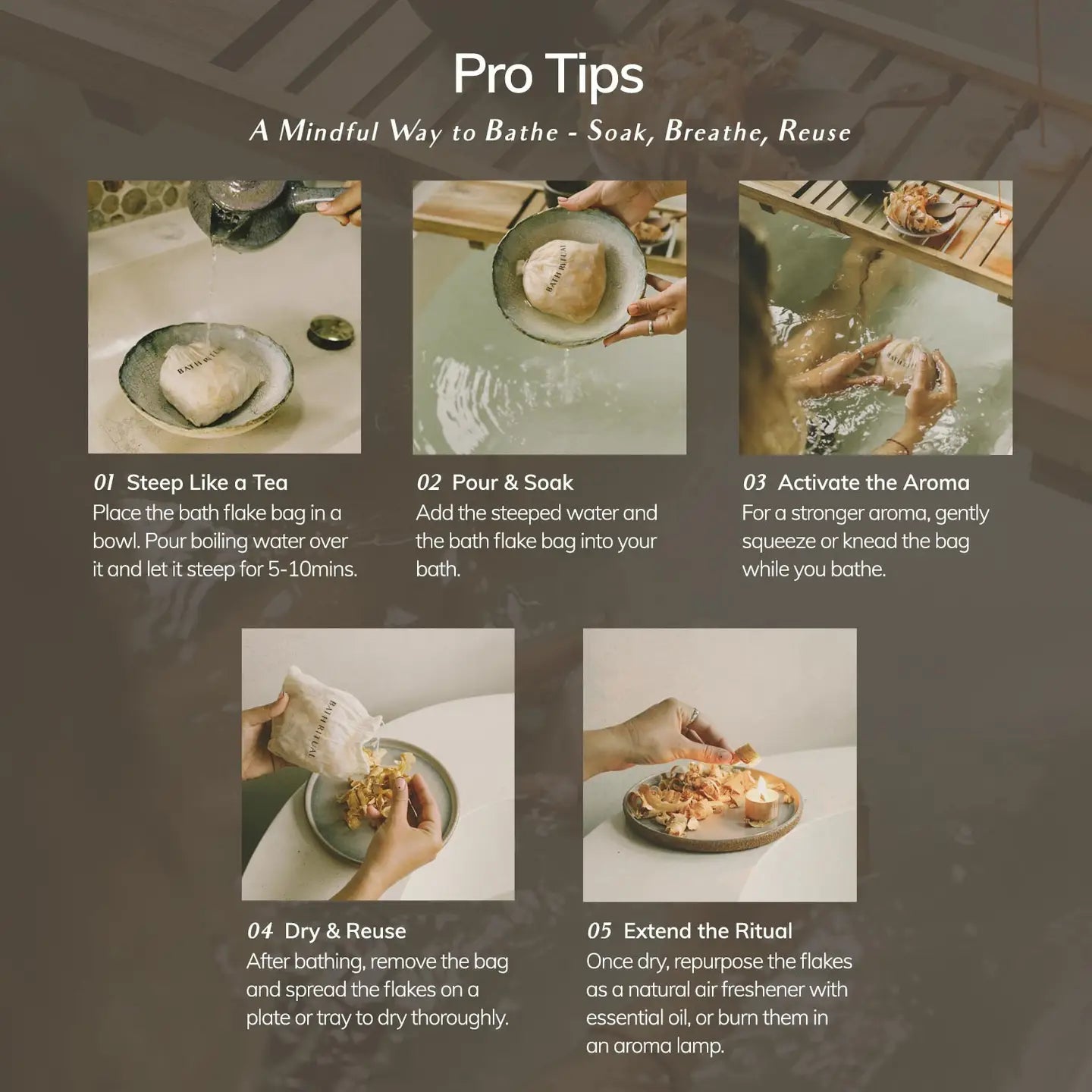 Palo Santo Bath Flakes