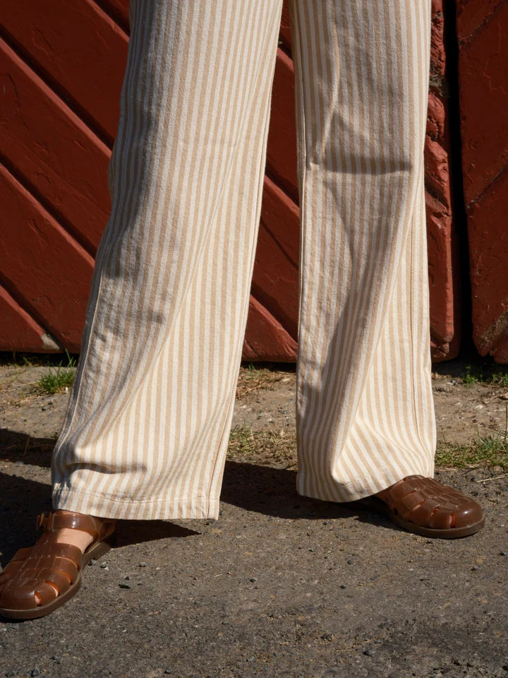 Parker Pants | Tan Stripe