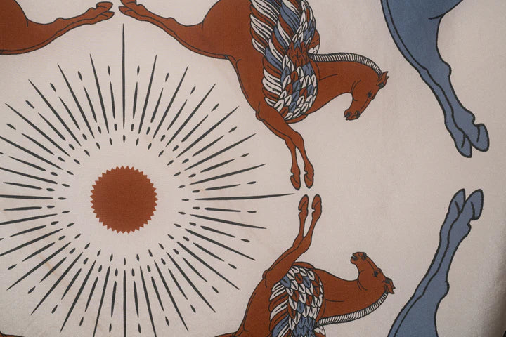 Large Pegasus Wild Rag in Rust