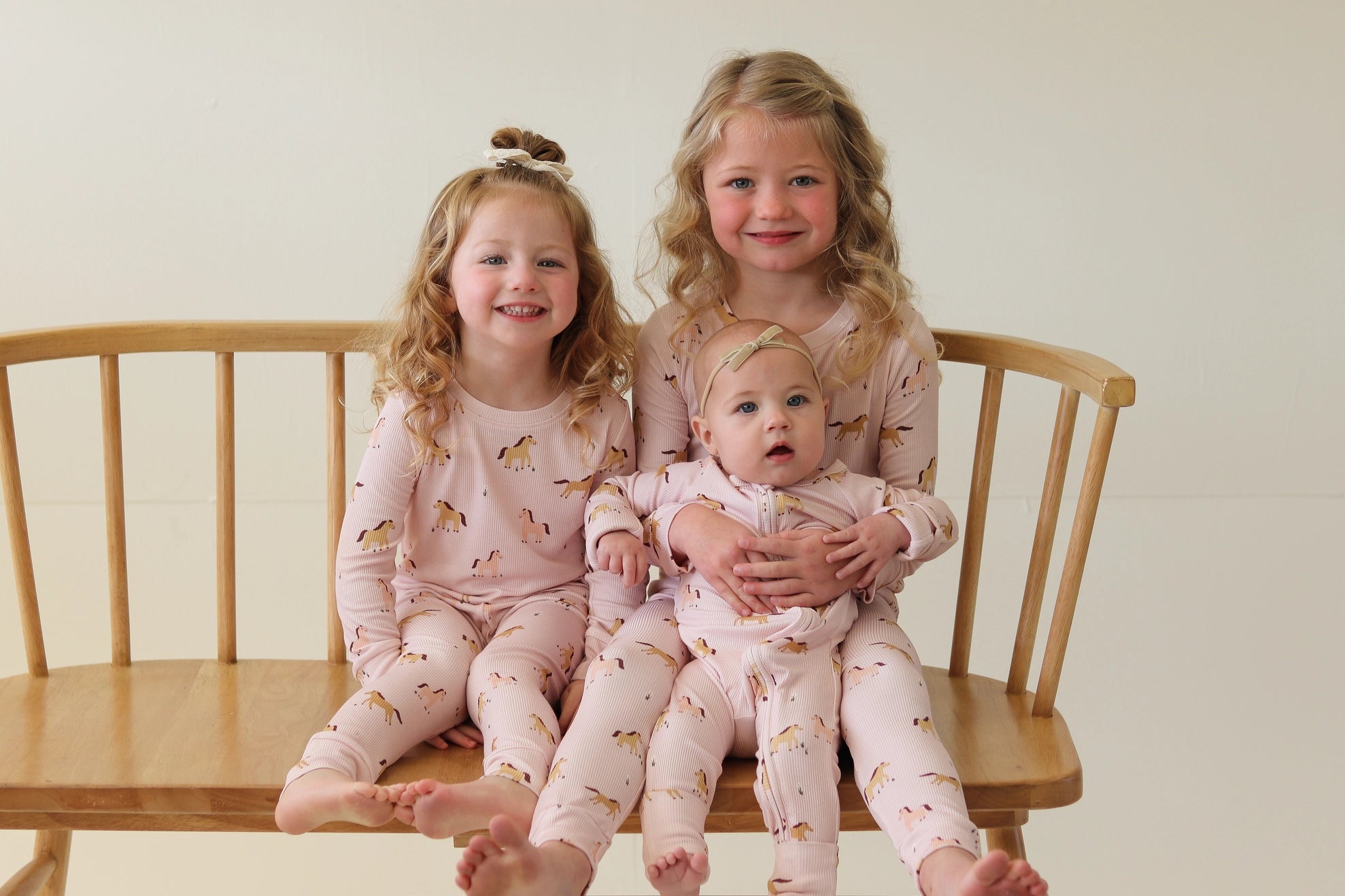 Pink Ponies | Two-Piece Pajamas