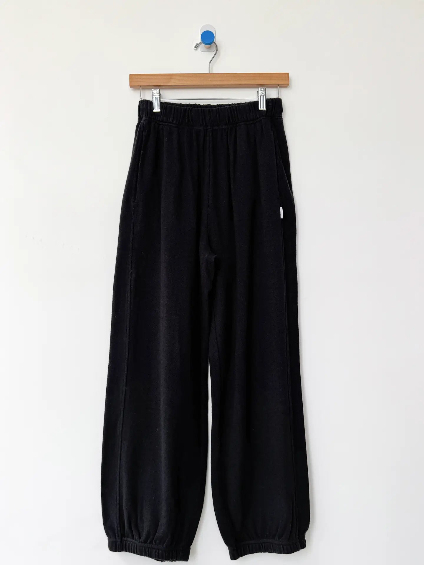 Pointelle Balloon Pants | Black