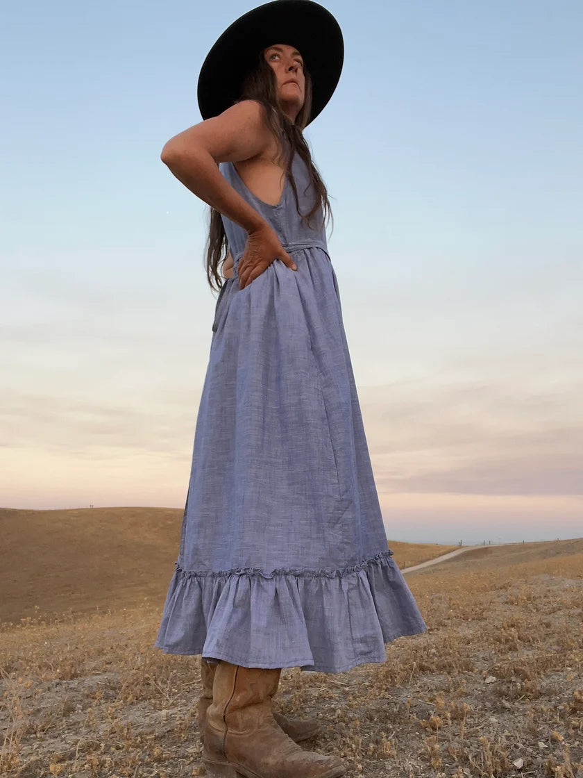 Prairie Dress | Chambray