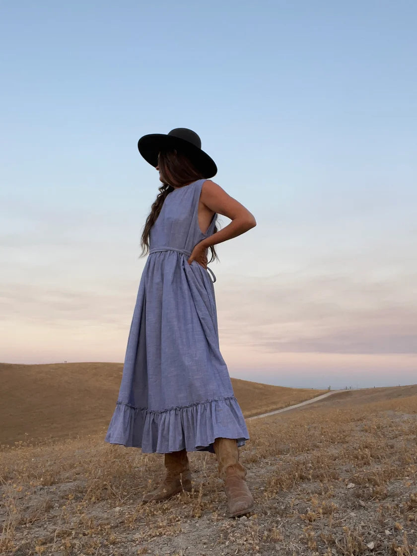 Prairie Dress | Chambray