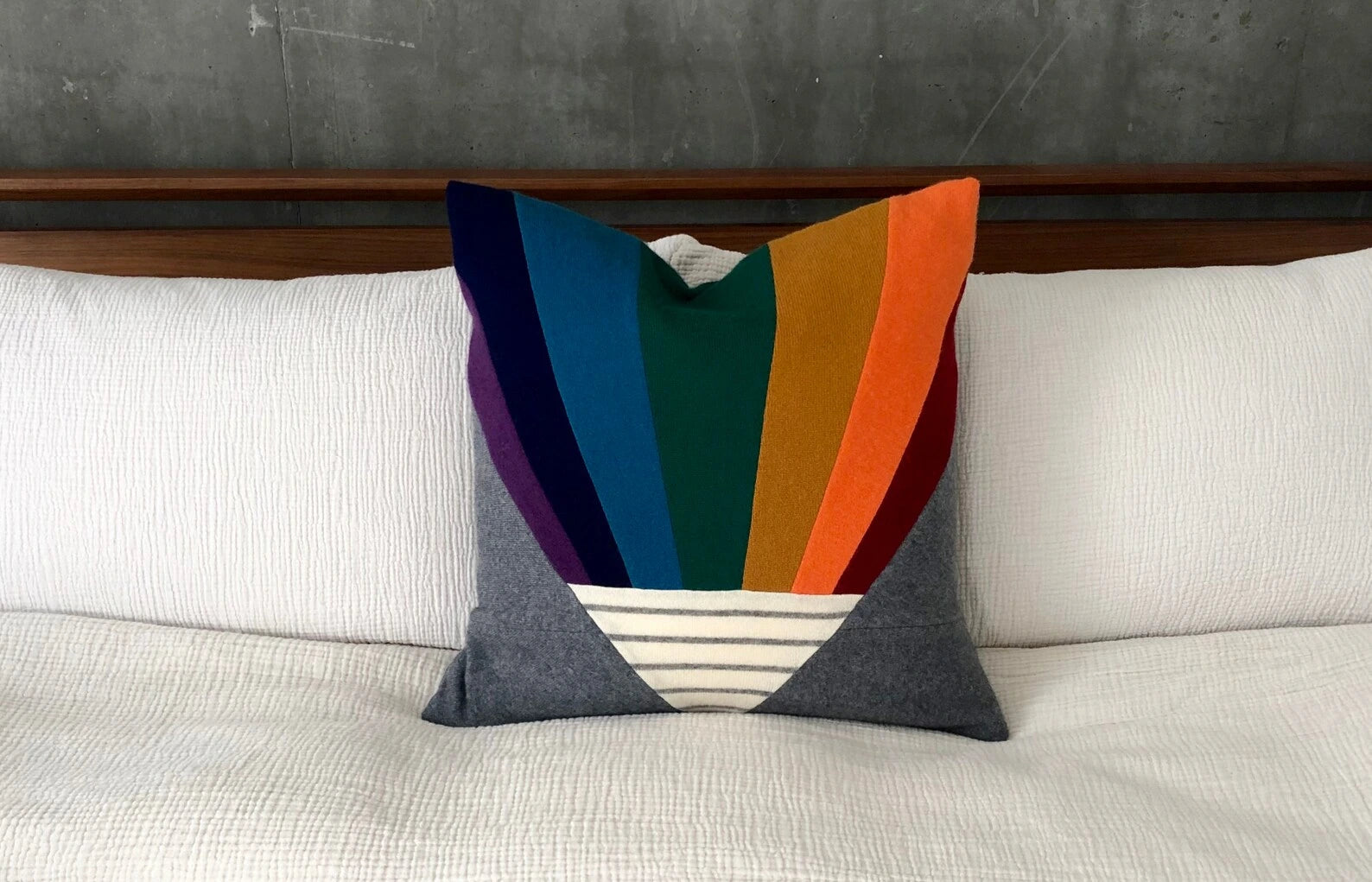 Prism | Cashmere Pillow by Mila Hermanovski