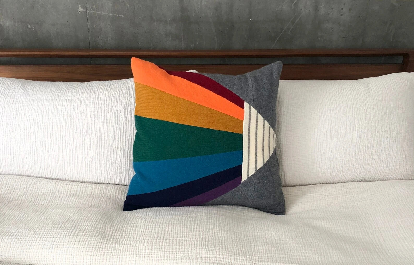 Prism | Cashmere Pillow by Mila Hermanovski