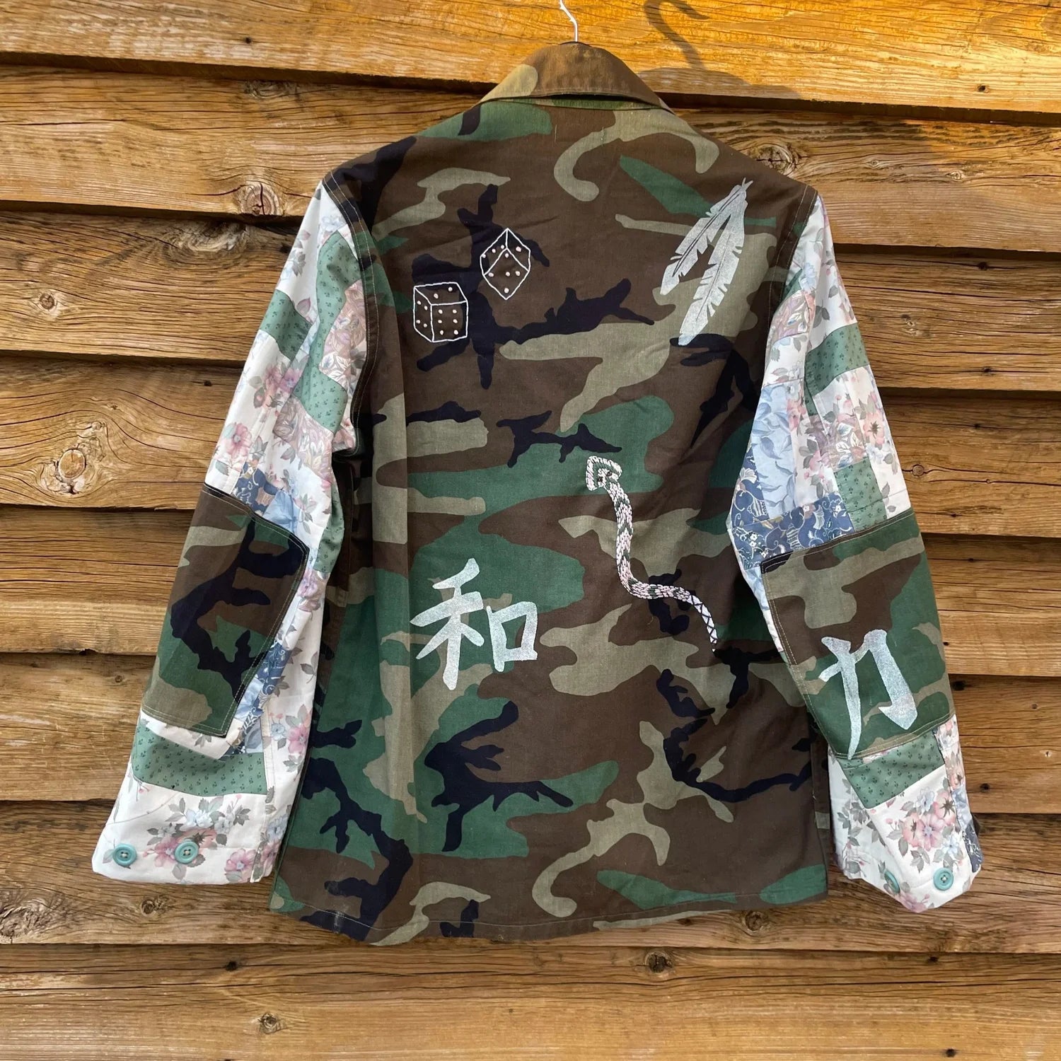 Upcycled Remade Army Jacket | Knomad Tiger