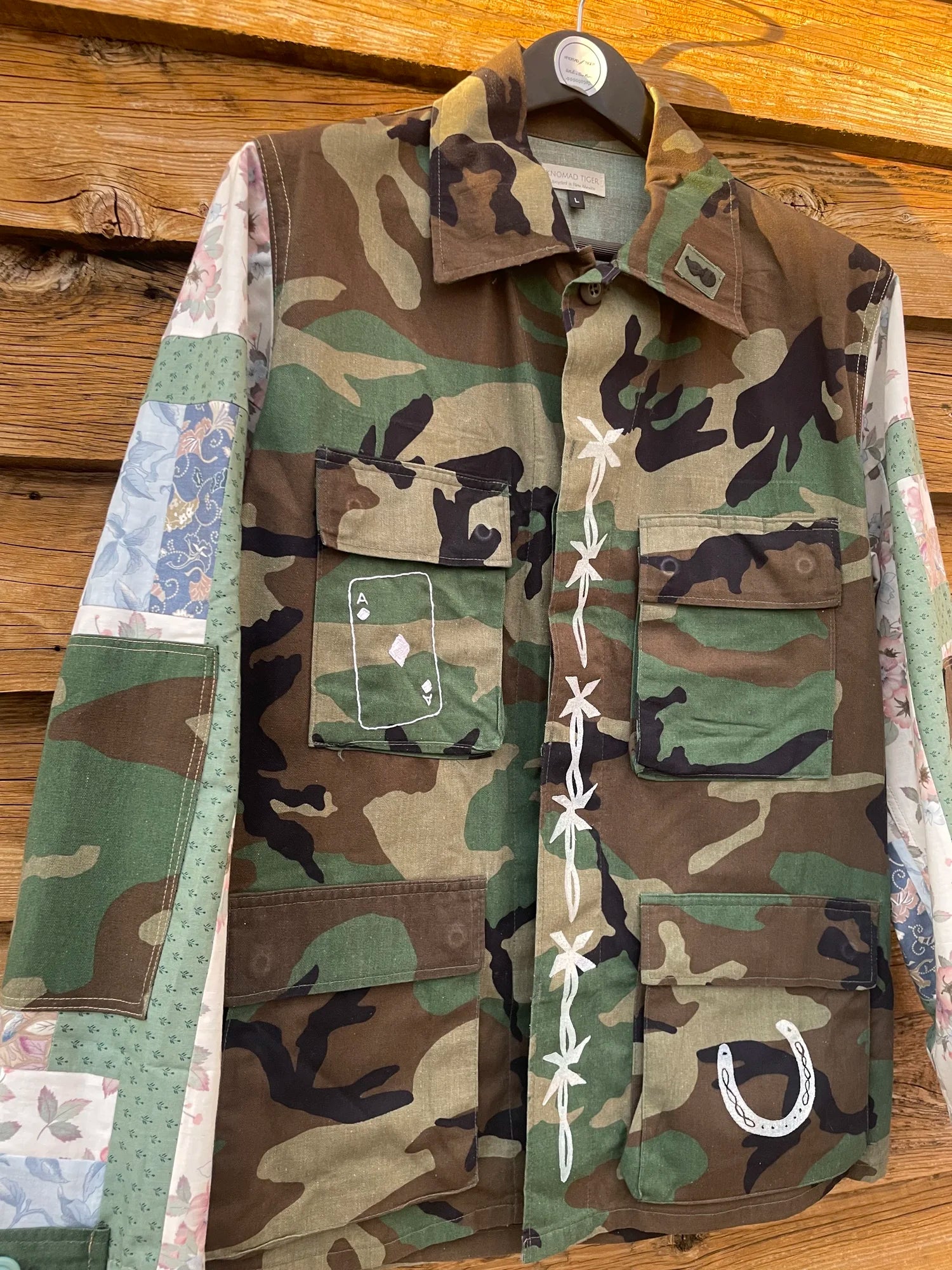 Upcycled Remade Army Jacket | Knomad Tiger