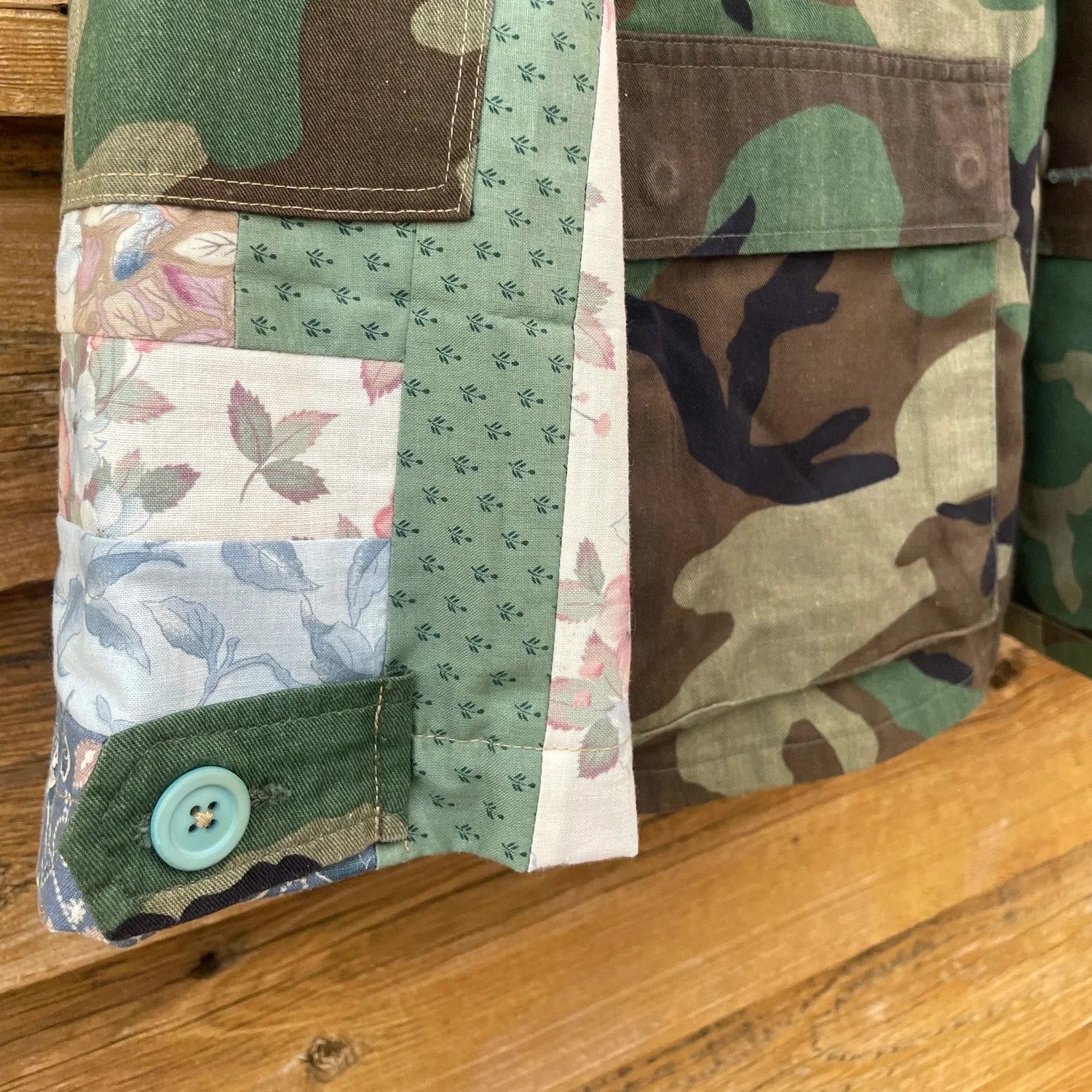 Upcycled Remade Army Jacket | Knomad Tiger
