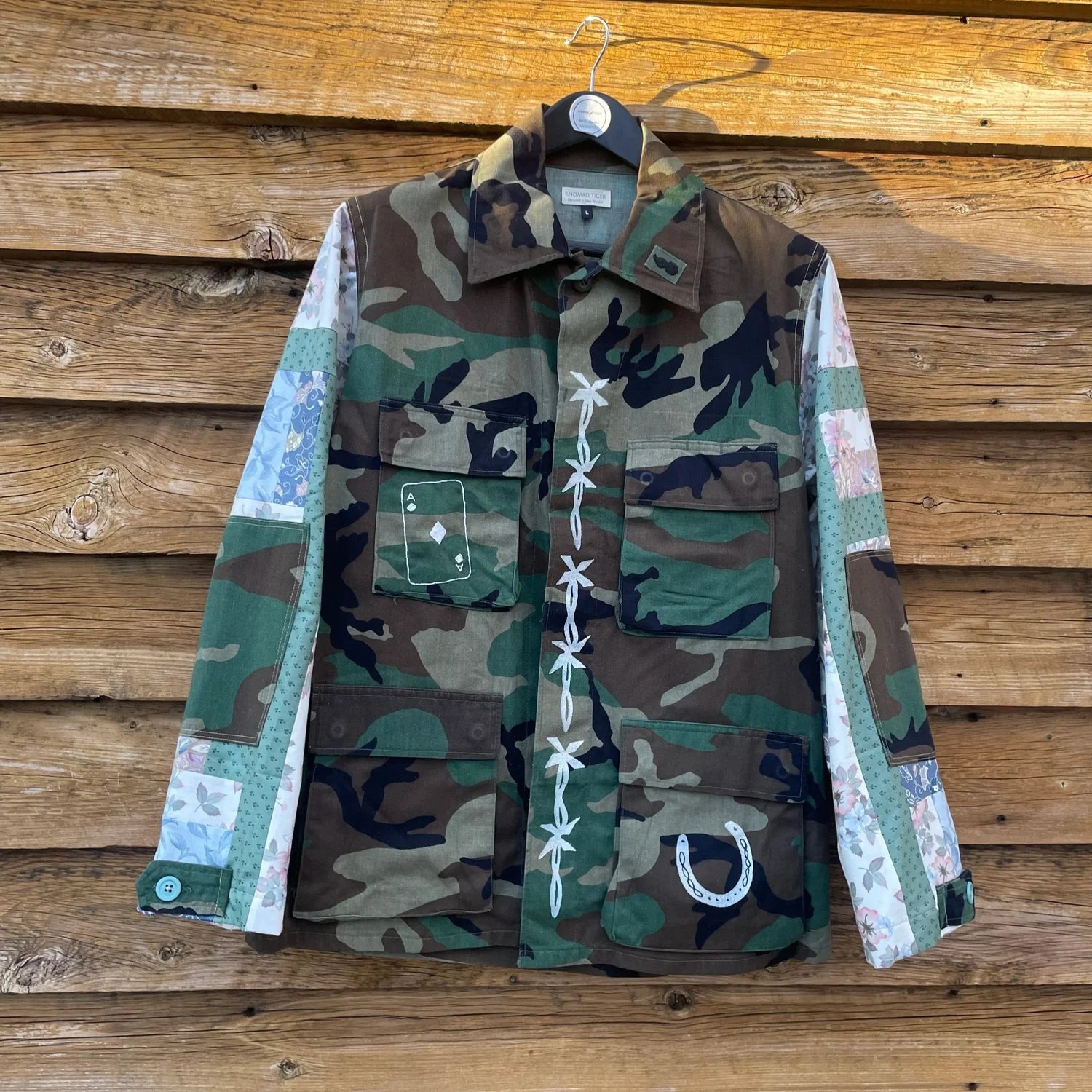 Upcycled Remade Army Jacket | Knomad Tiger