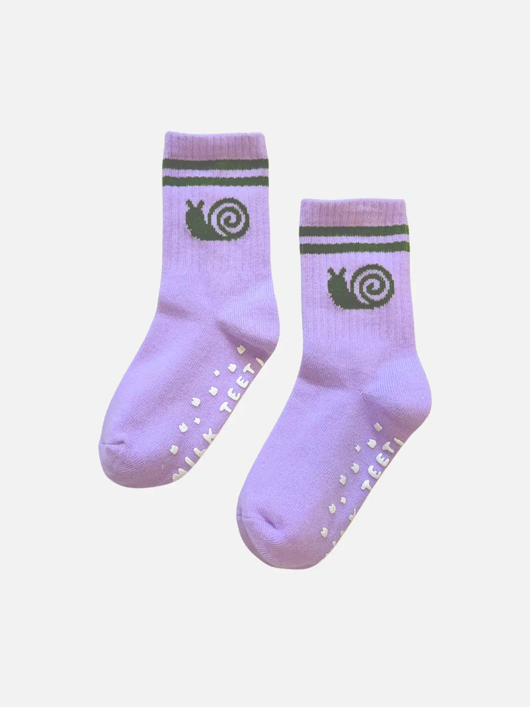 Ribbed Grip Sock | Snail