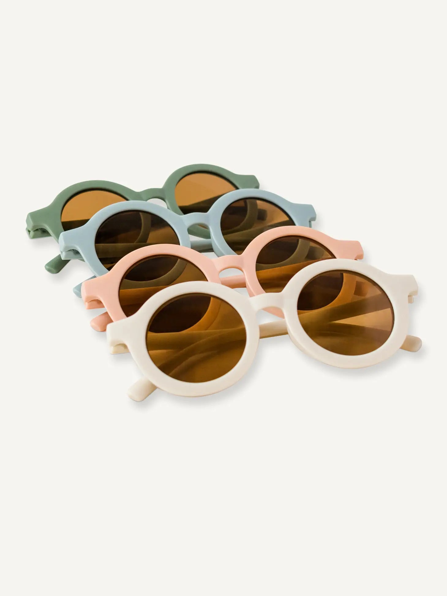 Baby Round Sunnies | Cream