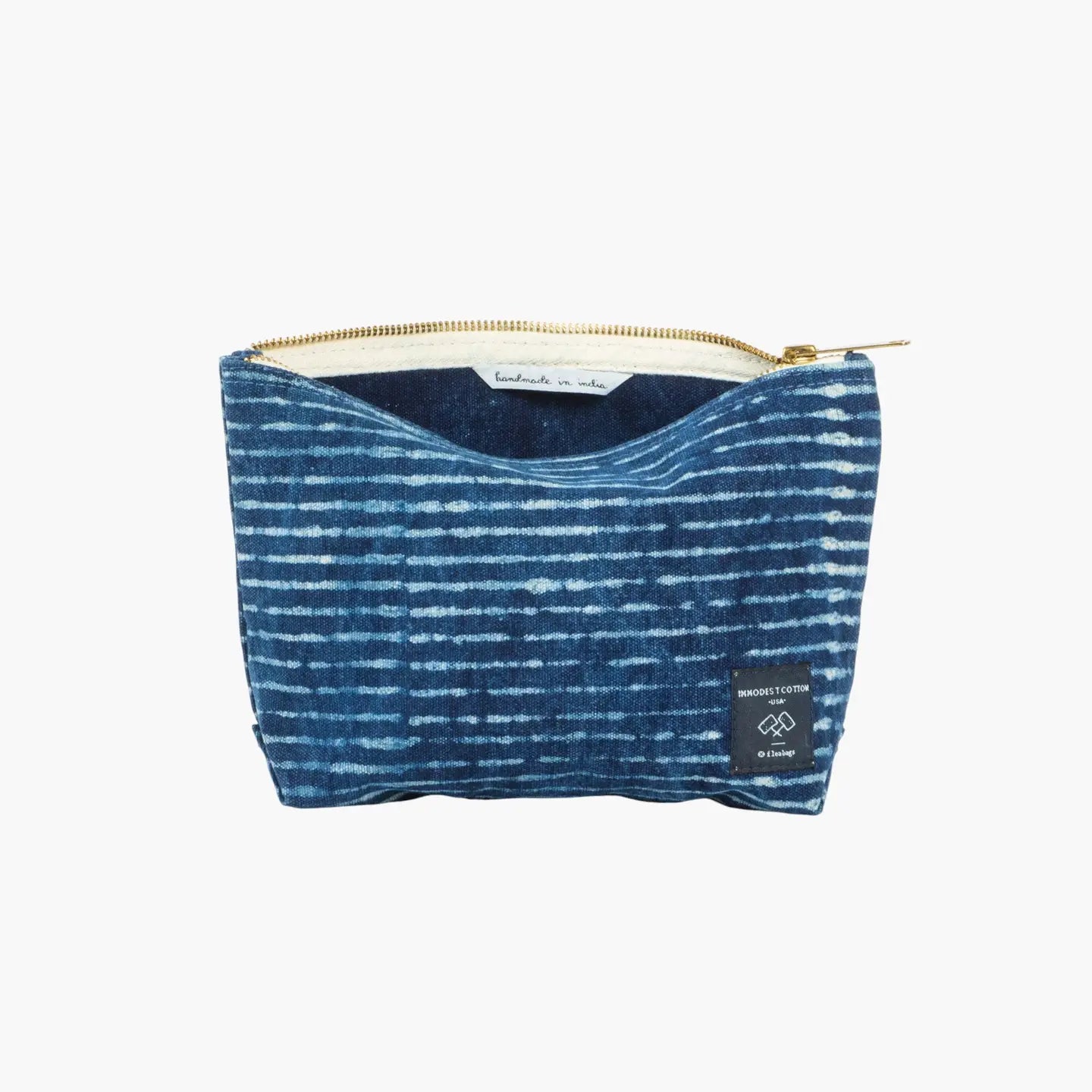 Sardine Pouch | Indigo Stripe