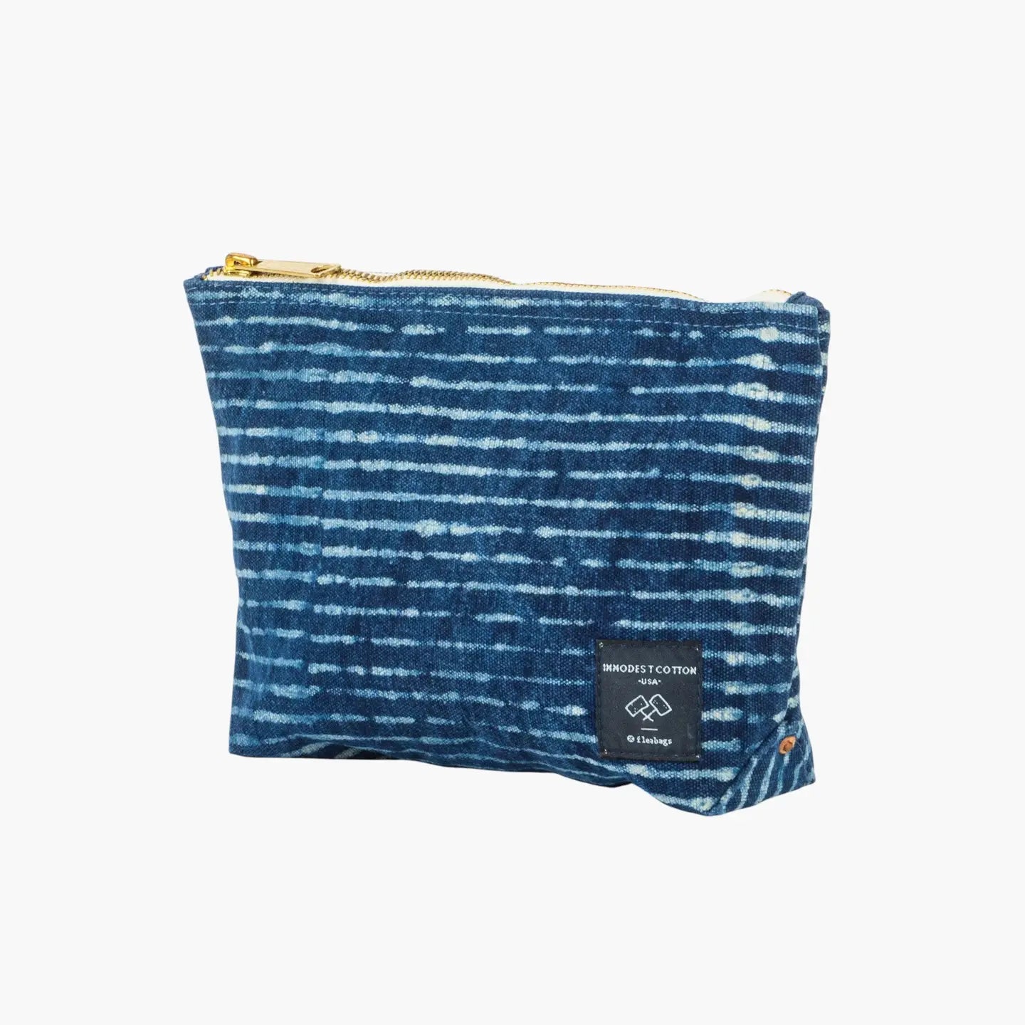 Sardine Pouch | Indigo Stripe