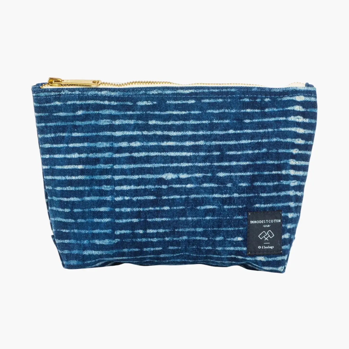 Sardine Pouch | Indigo Stripe