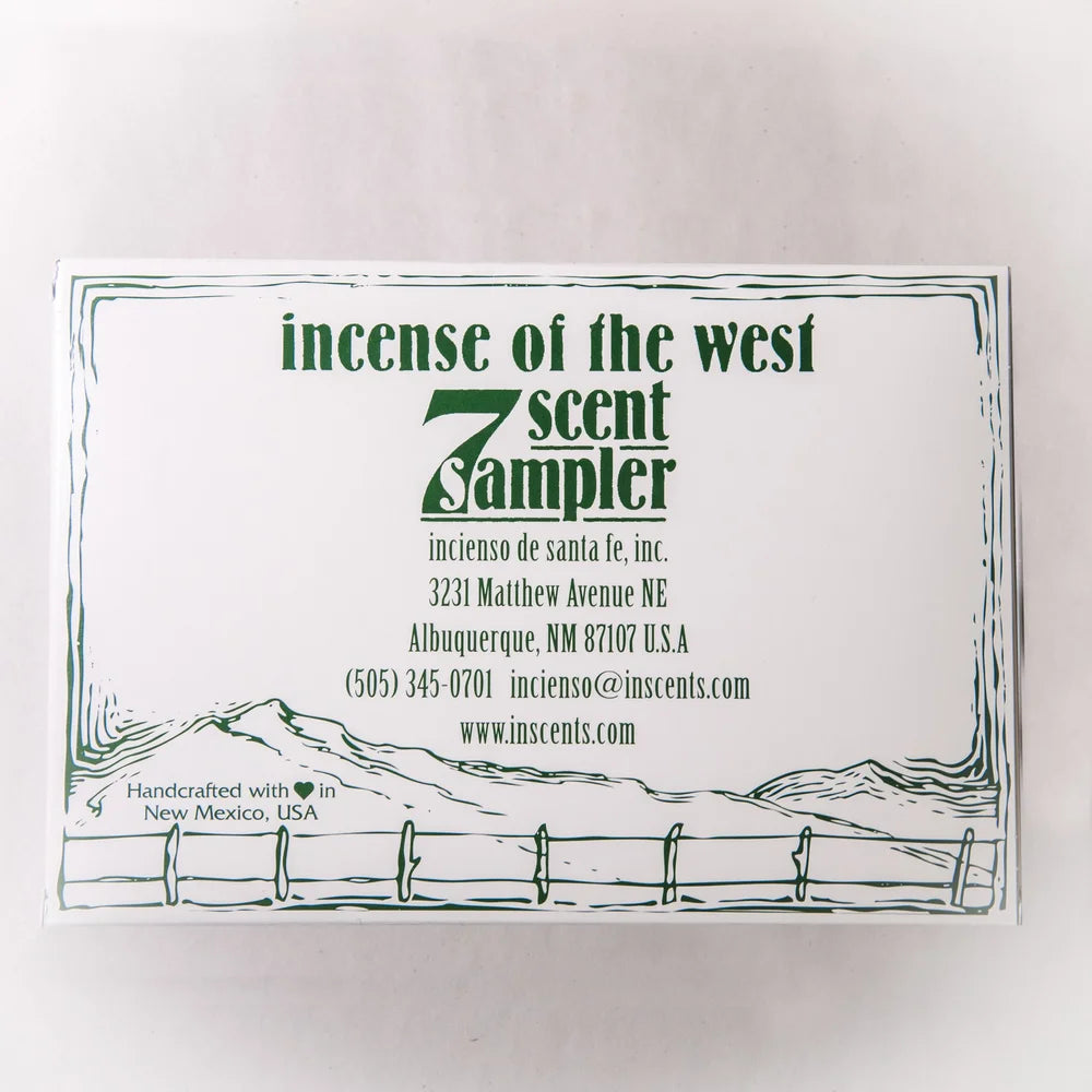 Incense of the West | Seven Scent Sampler