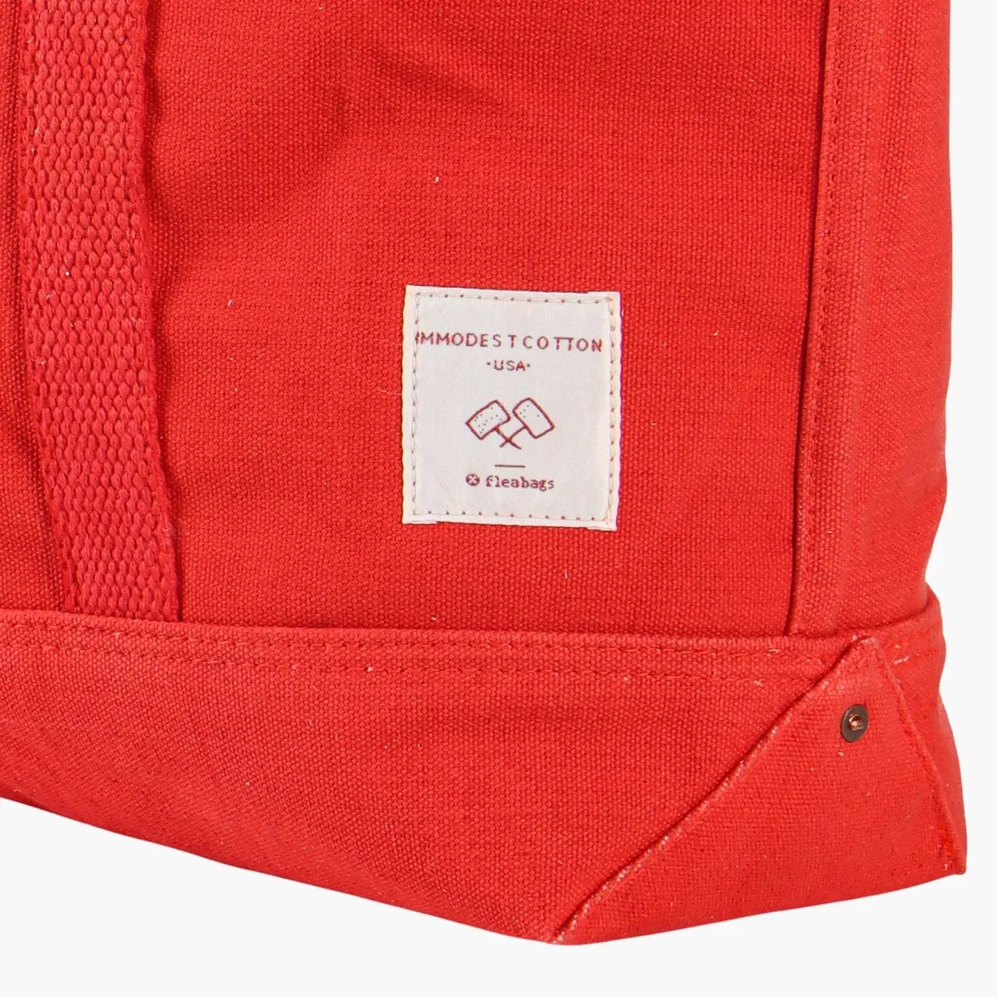 Small East West Tote | Persimmon