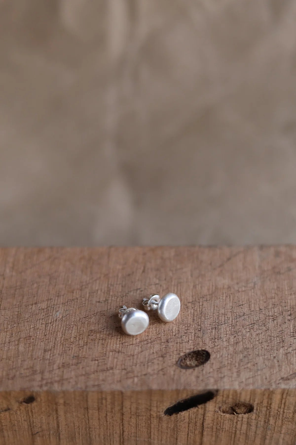 Small Pebble Earrings