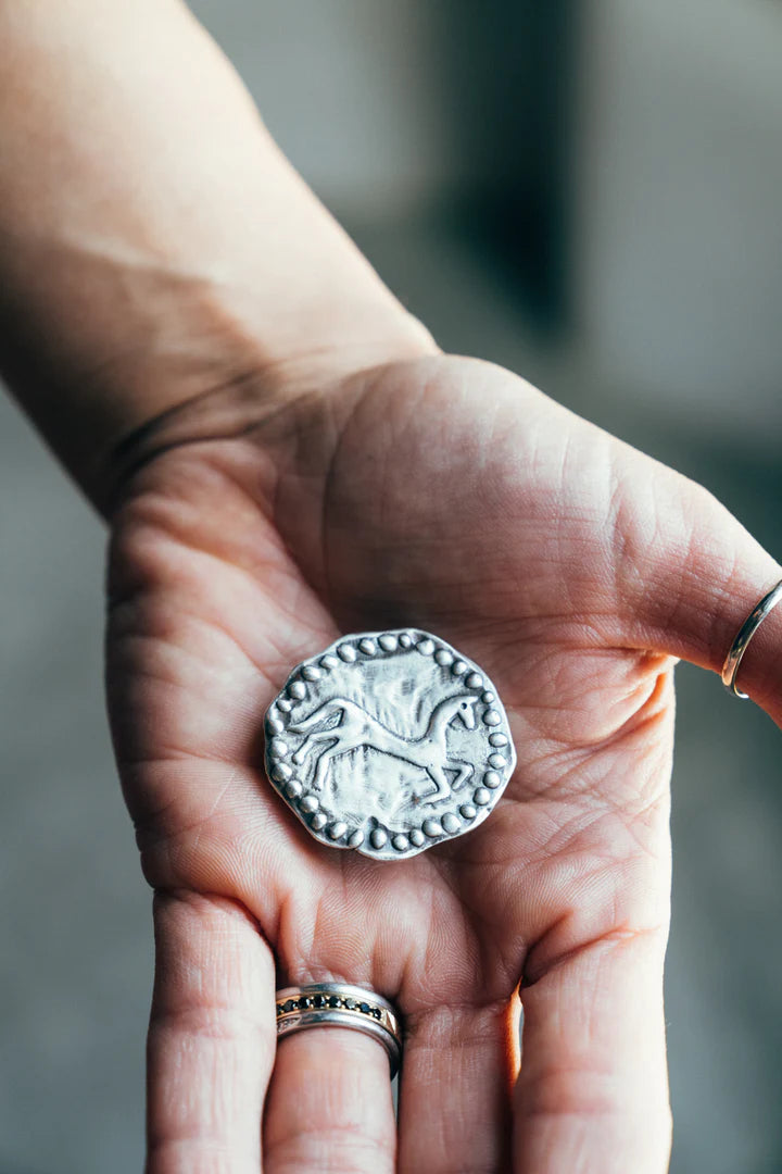 Horse Head Coin Slide