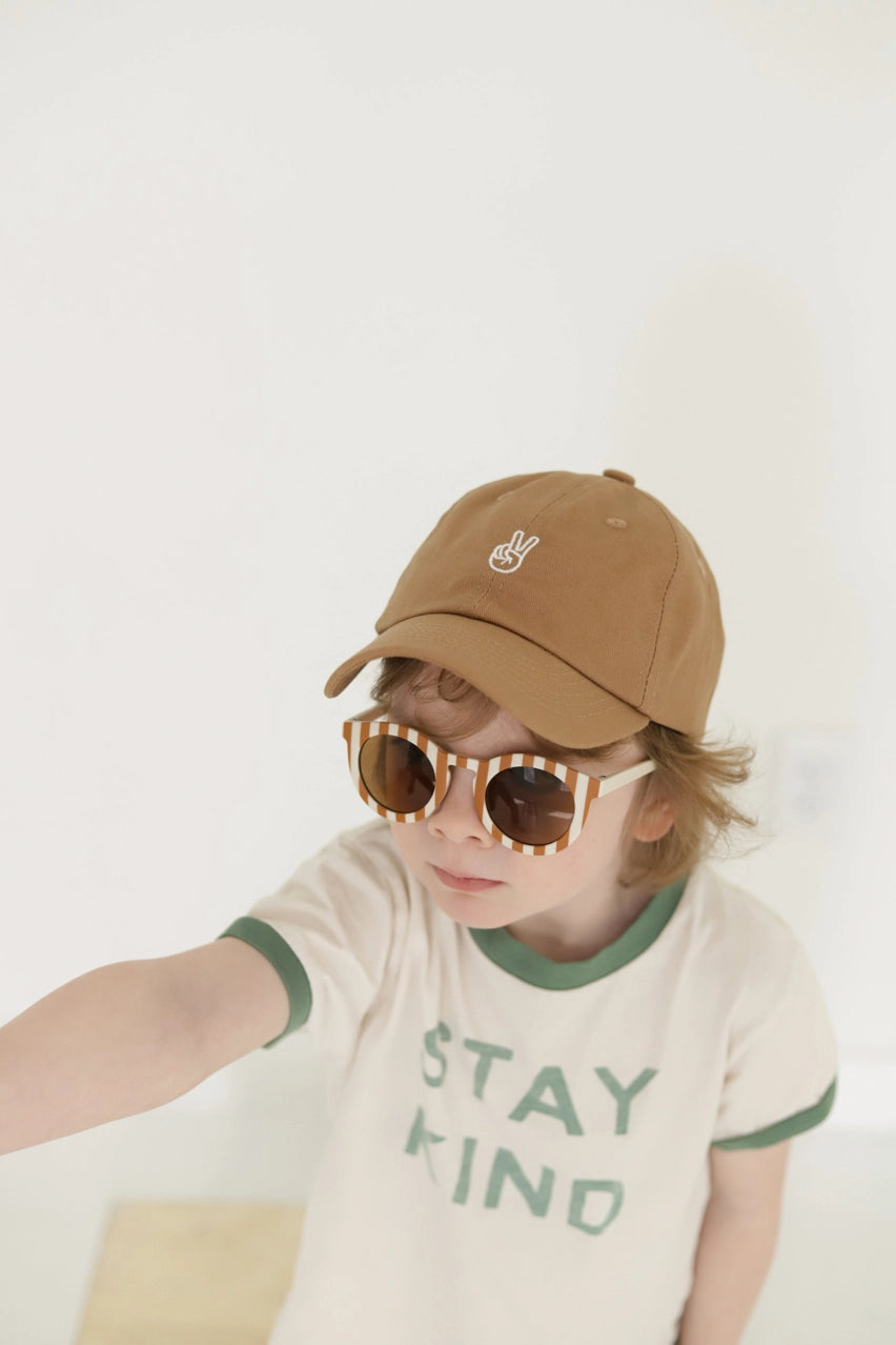 Kid's Striped Sunglasses