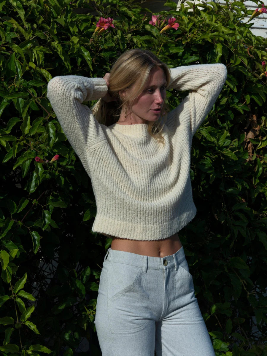 Teddy Sweater | Cream