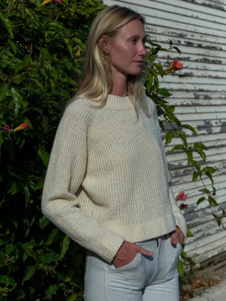 Teddy Sweater | Cream