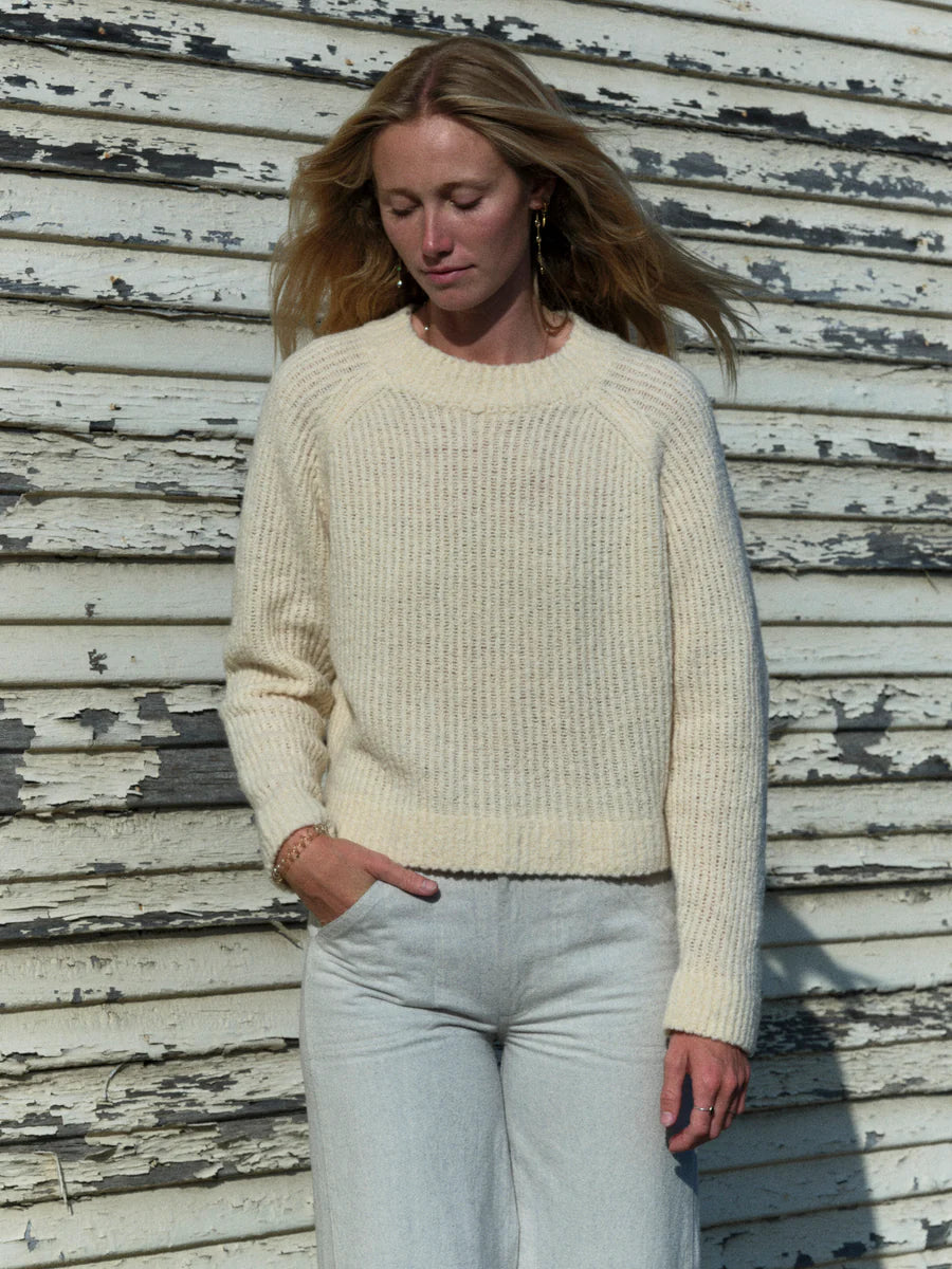 Teddy Sweater | Cream