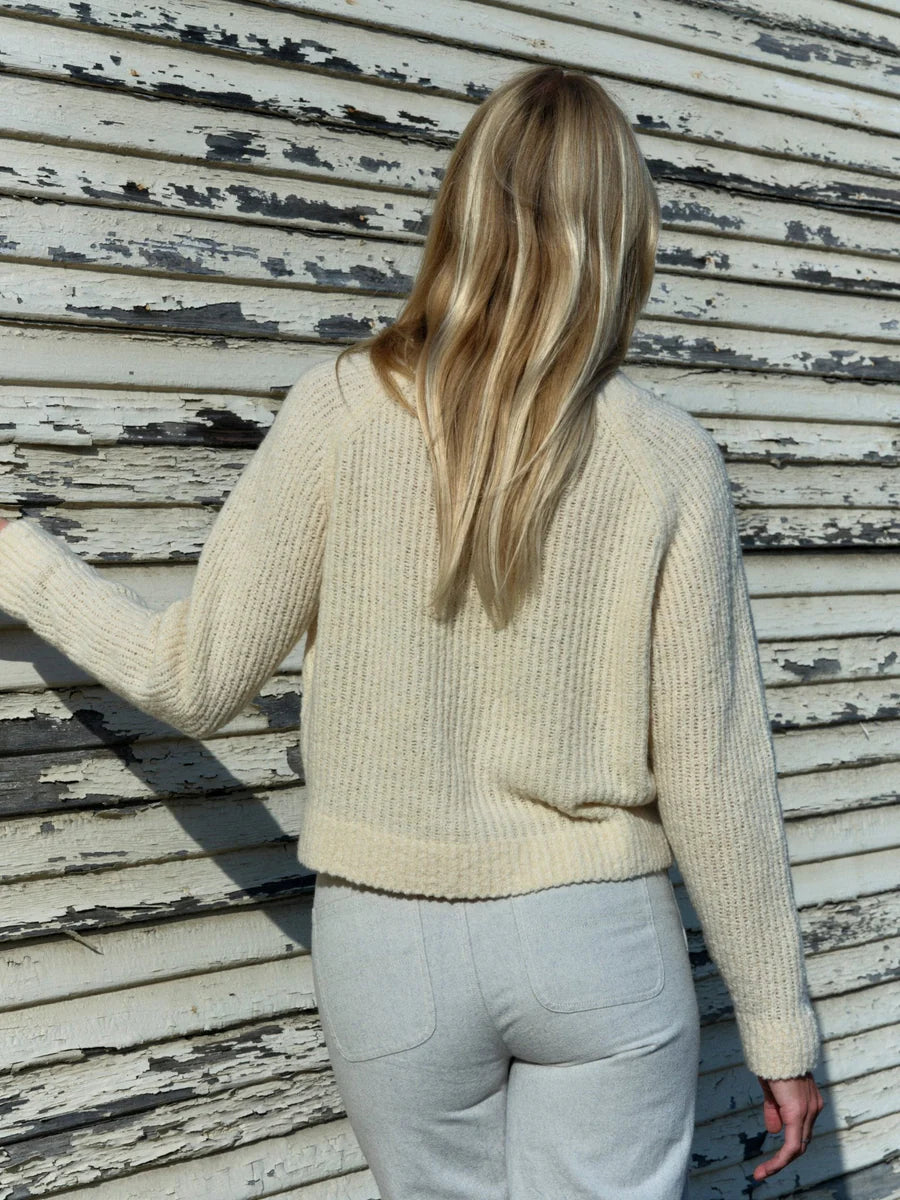 Teddy Sweater | Cream