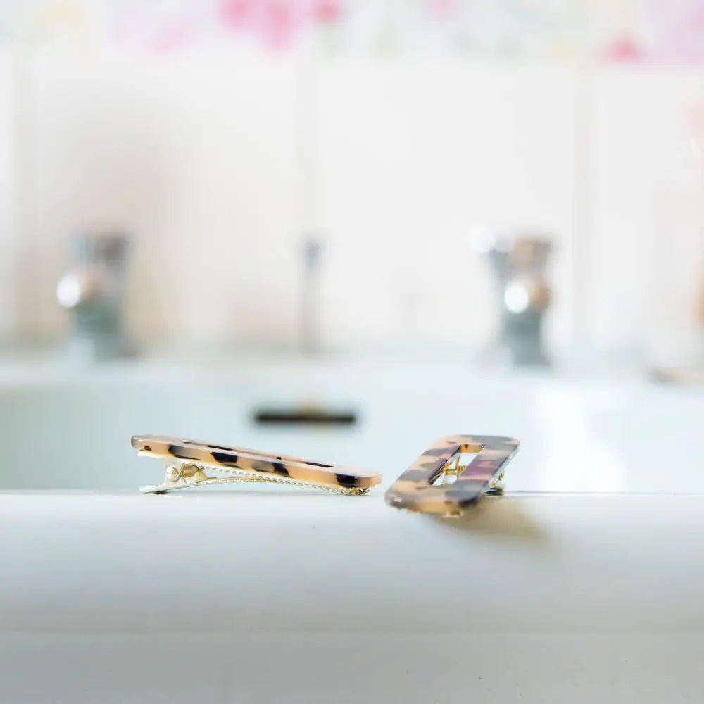 Tortoiseshell Hair Clips