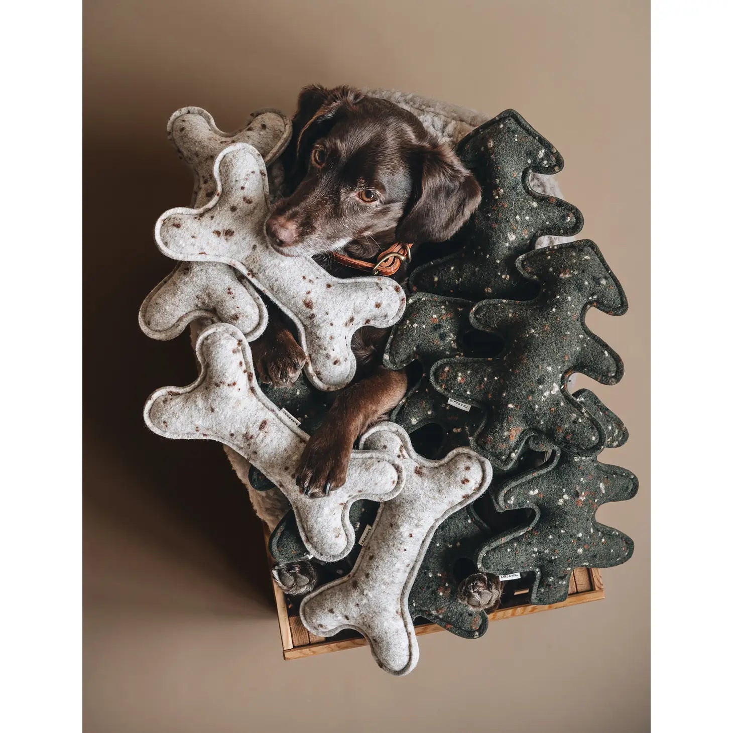 Wool Dog Toy | Tree