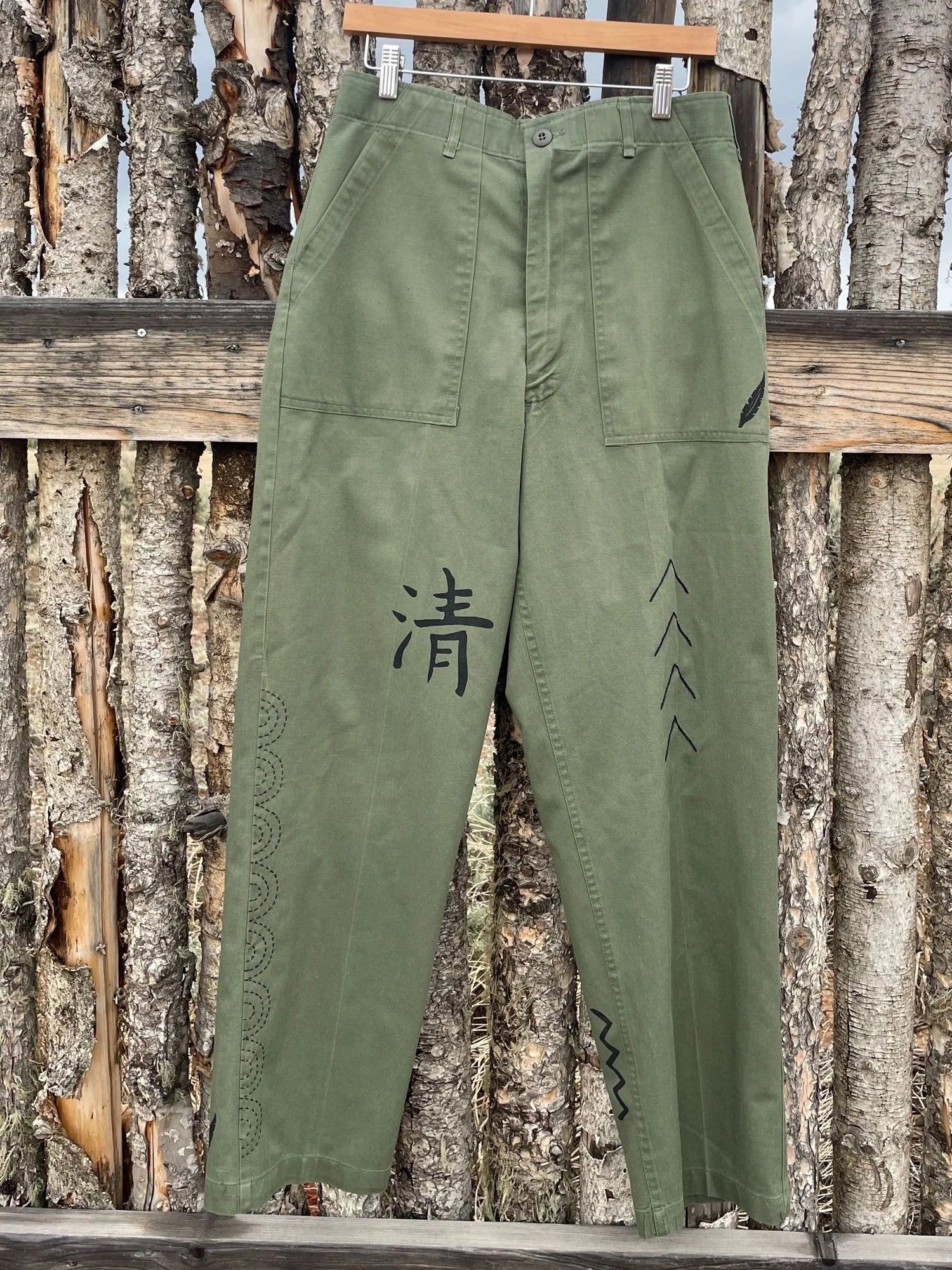 Upcycled Army Trousers | Knomad Tiger